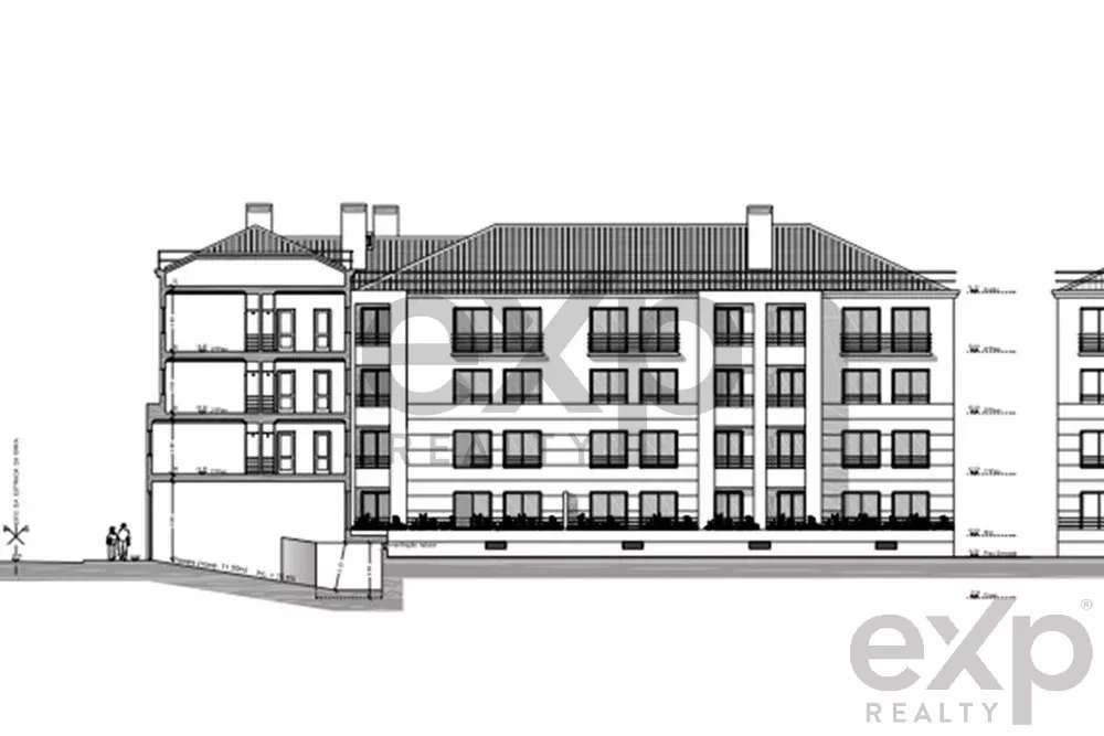 Lote com projecto aprovado, para construção no centro de Coruche - Grande imagem: 2/15