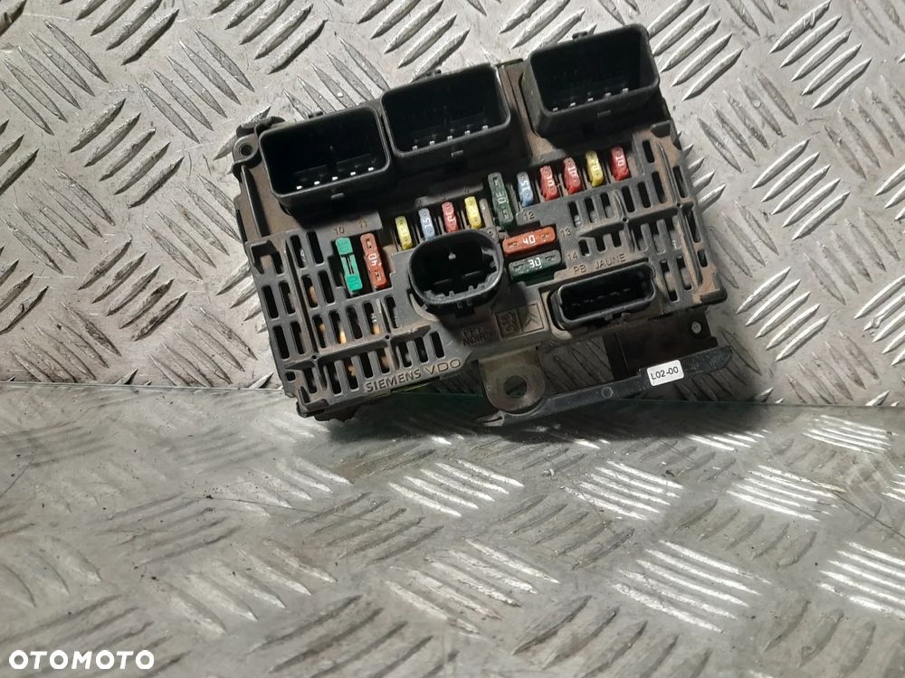 PEUGEOT MODUŁ BSM SKRZYNKA BEZPIECZNIKÓW 9656086180 - 1