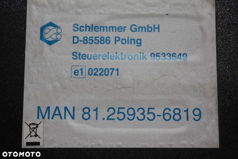 # MAN TGX TGS KOMPUTER STEROWNIK MODUŁ ADR 81.25935-6819 81259356819 - 2