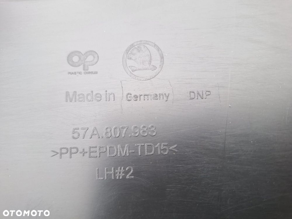 SKODA KAROQ 18-21 ORYG.57A807983 ZDERZAK TYŁ TYLNY NAROŻNIK LEWY - 5