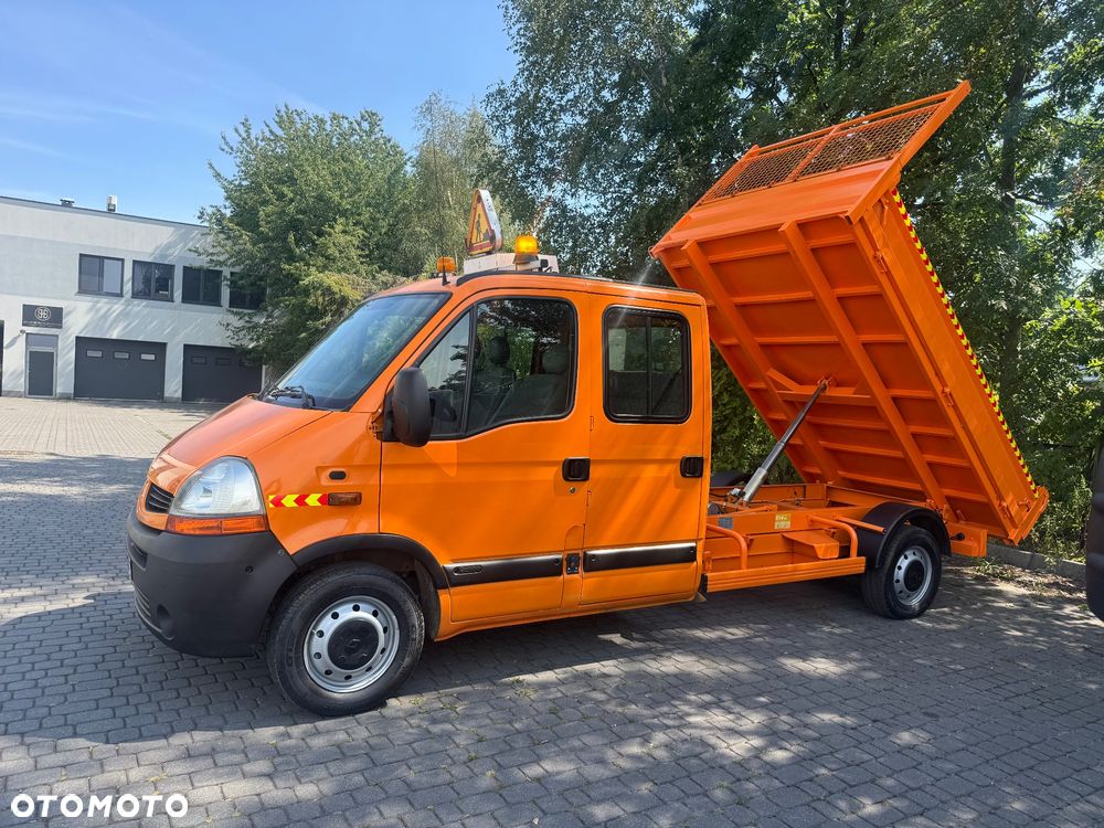 Renault Master Wywrotka brygadowka 7 osób doka  2008. 2.5DCi  Kiper I wł. Wywrot - 3