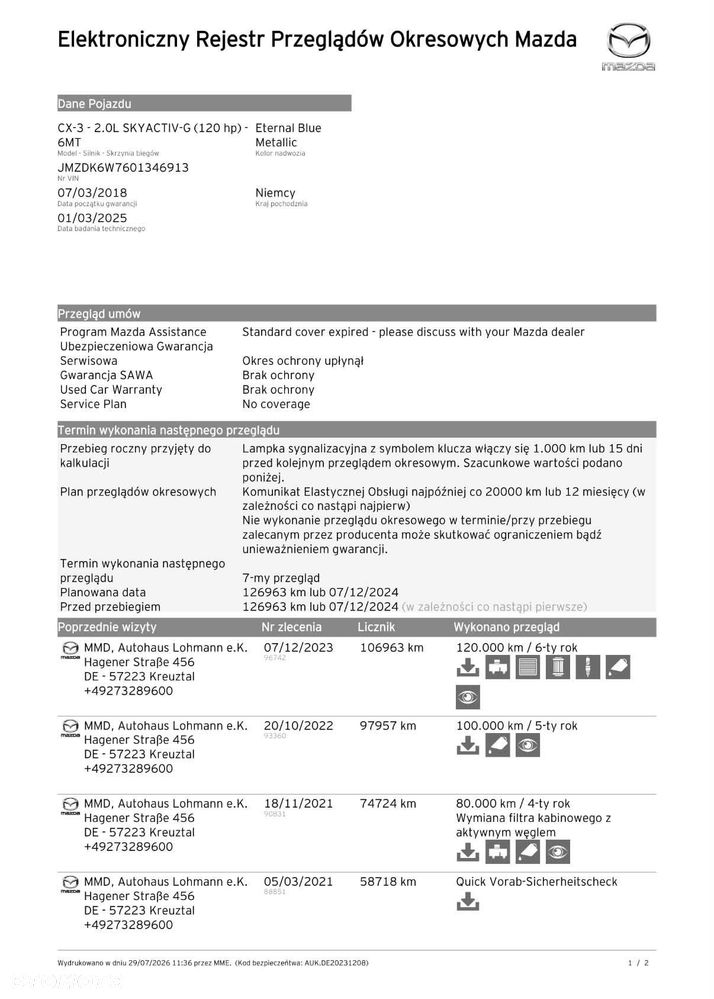 Mazda CX-3 SKYACTIV-G 120 FWD Sports-Line - 18