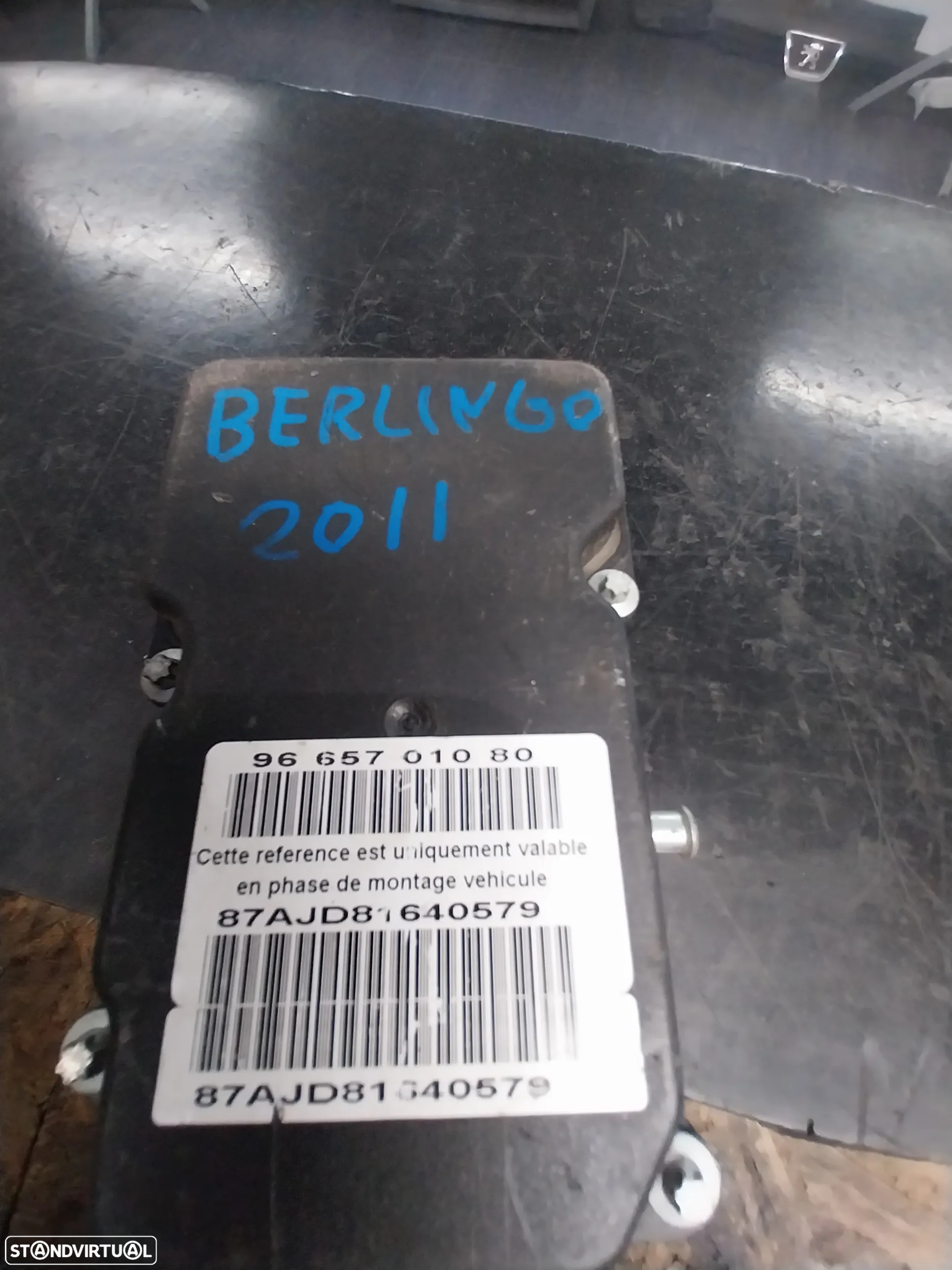 Módulo ABS Citroën Berlingo Ref. 9660107180 - 5