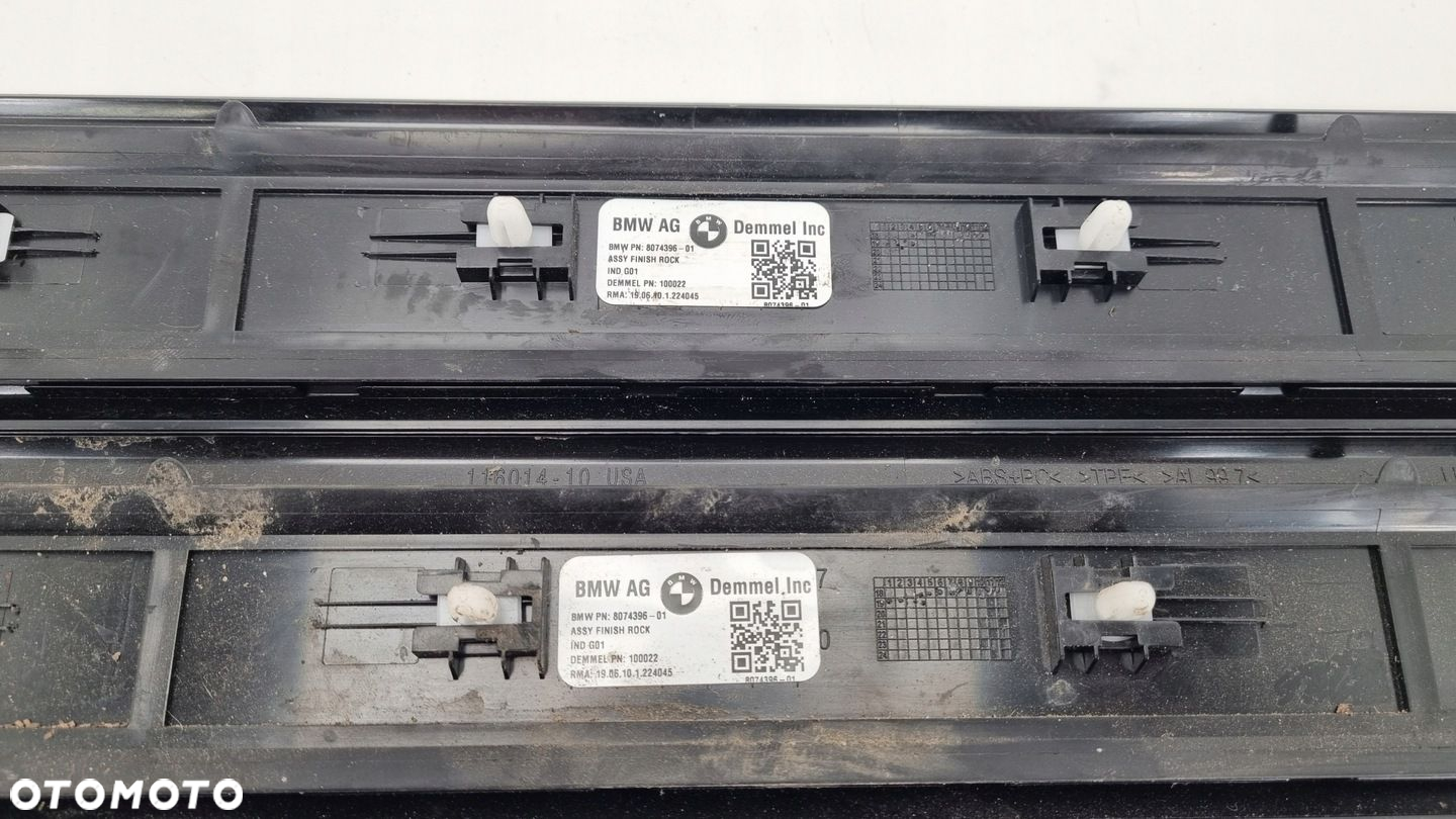 bmw g01 g02 listwa nakładka progowa 8074396-01 8074396 P/L X3 X4 - 6