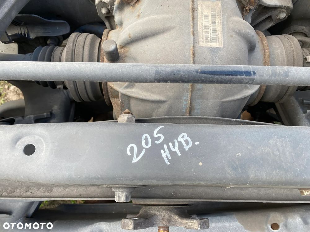 MERCEDES 205 cgi hybryda zawieszenie wozek tyl kompletne - 2