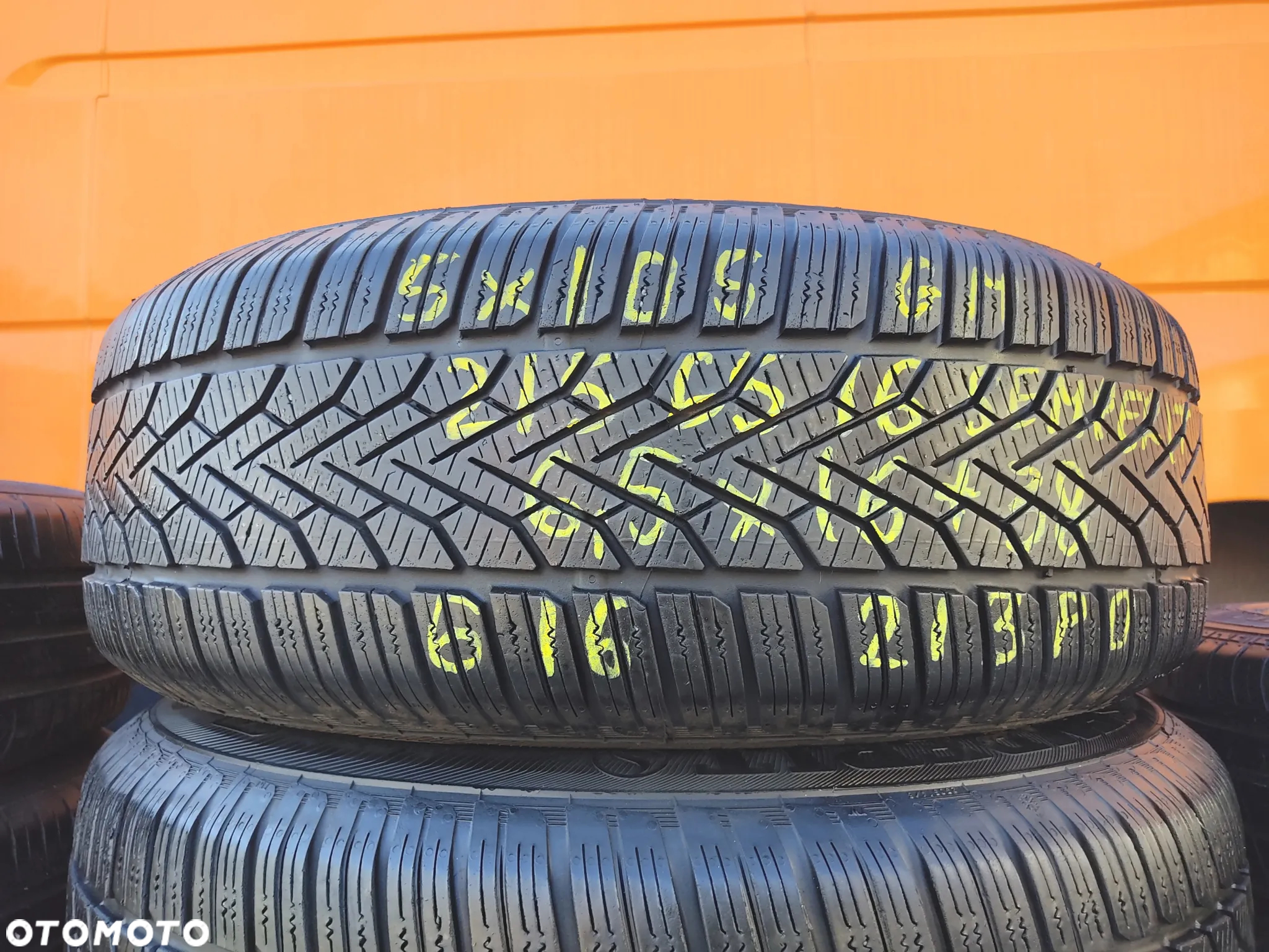 215/65R16 Opony Zimowe Zima SEMPERIT SPEED-GRIP 2 6mm Legnica ALU-RAD 215/65 - 2