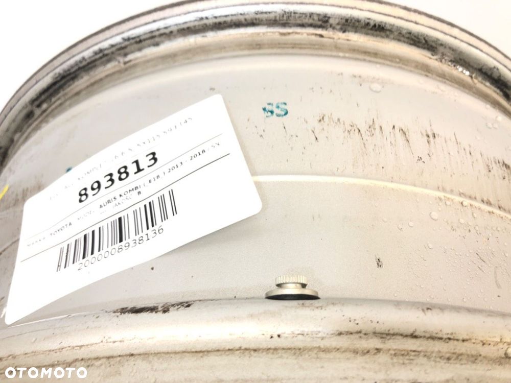 FELGI ALU KOMPLET 16 6.5J 5X115 59 ET45  TOYOTA AURIS Kombi (_E18_) 2013 - 2018 1.8 Hybrid (ZWE186_) - 12