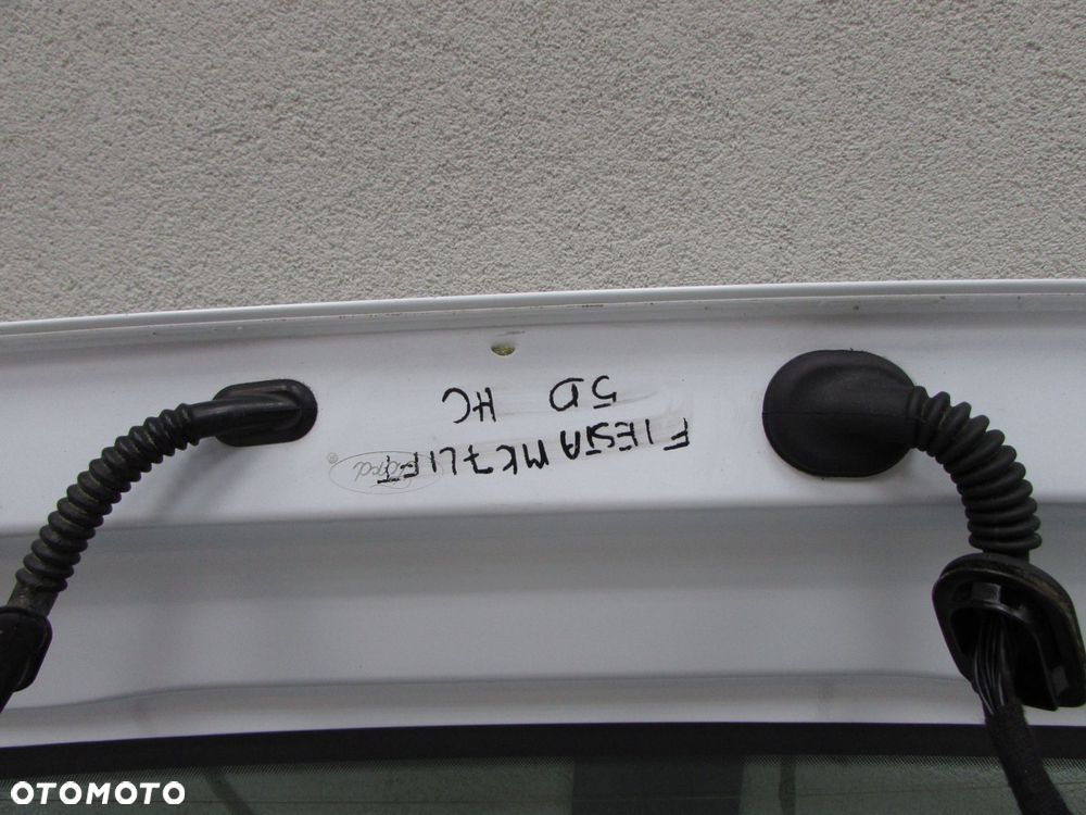 FORD FIESTA VII MK7 LIFT 12-17 KLAPA BAGAZNIKA TYL SZYBA FROZEN WHITE H7 DO ZALOZENIA - 10