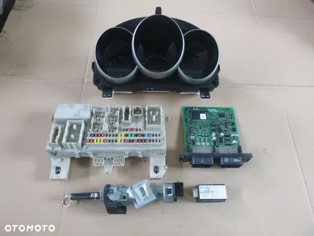 ZESTAW STARTOWY STACYJKA KOMPUTER LICZNIK IMMO MAZDA 3 BK 1.6 BENZYNA Z627 03-09 - 2