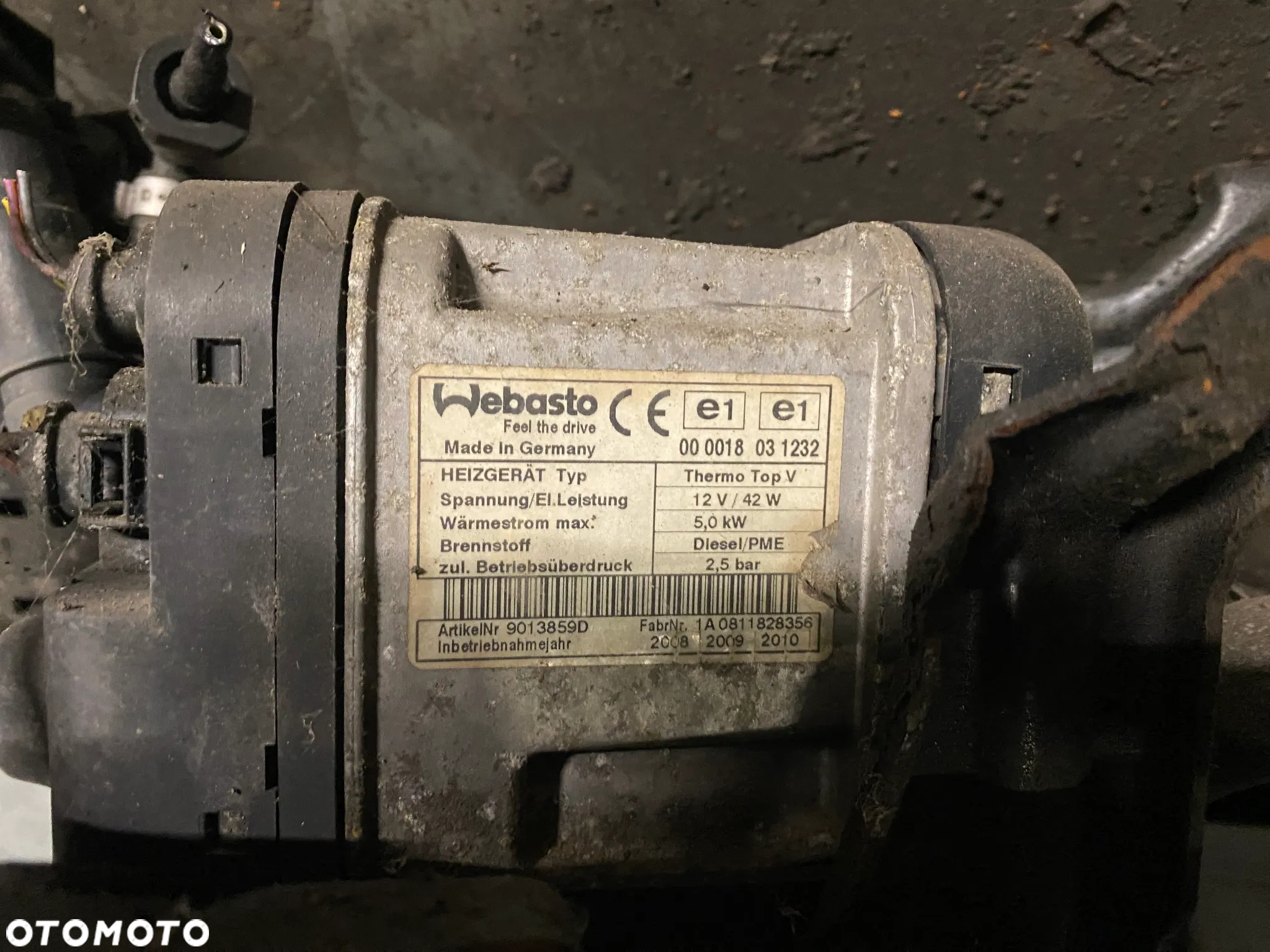 WEBASTO OGRZEWANIE POSTOJOWE VW PASSAT B6 3C0815005AA - 3
