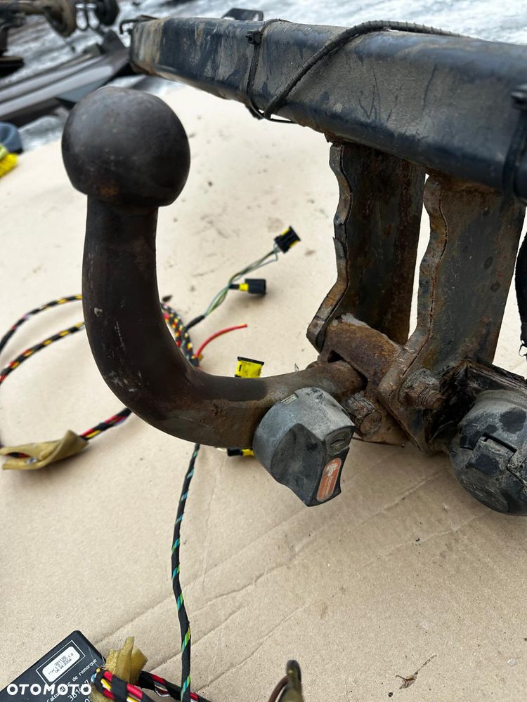 Hak Holowniczy Wypinany Moduł Wiązka Komplet Renault Scenic III Oryginał Demontaż 7711423038 - 5