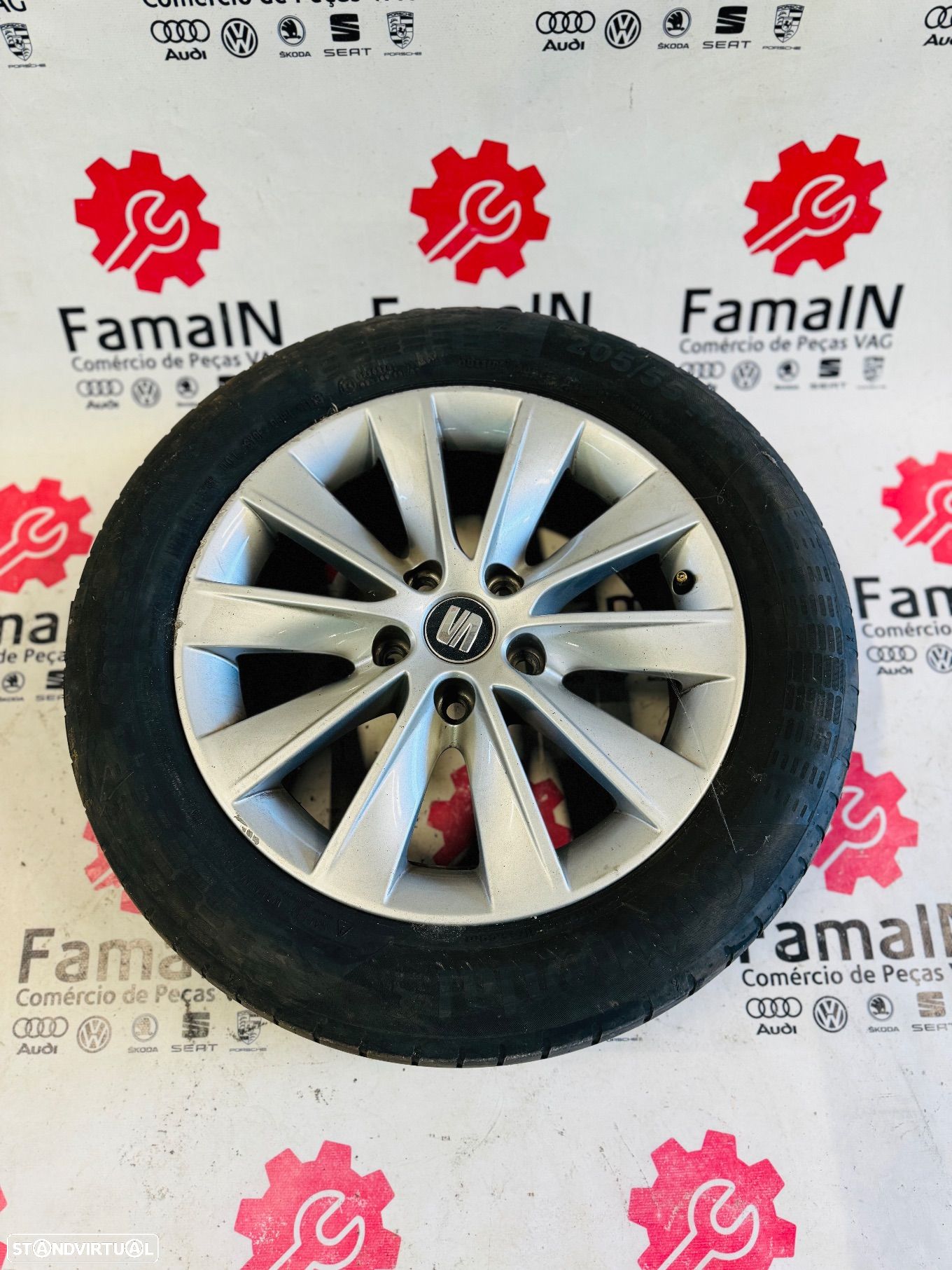 JANTE SEAT LEON 16 5x112 (PNEU INCL) - 1