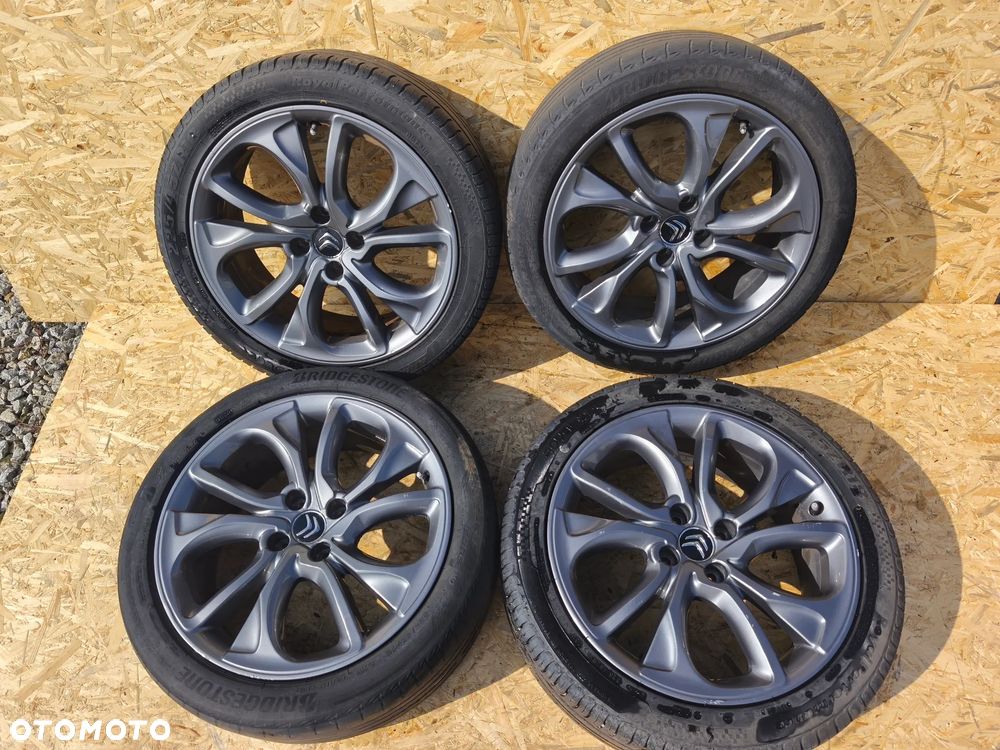 ALUFELGI KOŁA FELGI 9688904377 18 CALI 4X108 ET 29 7,5JX18 CITROEN C4 II DS4 PEUGEOT 3008 I - 3