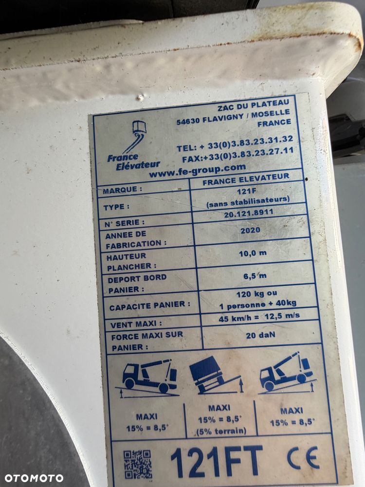 Renault Master 145 ! Podnośnik koszowy ! Zwyzka ! 12 M ! 478 mth ! Z Francji - 17