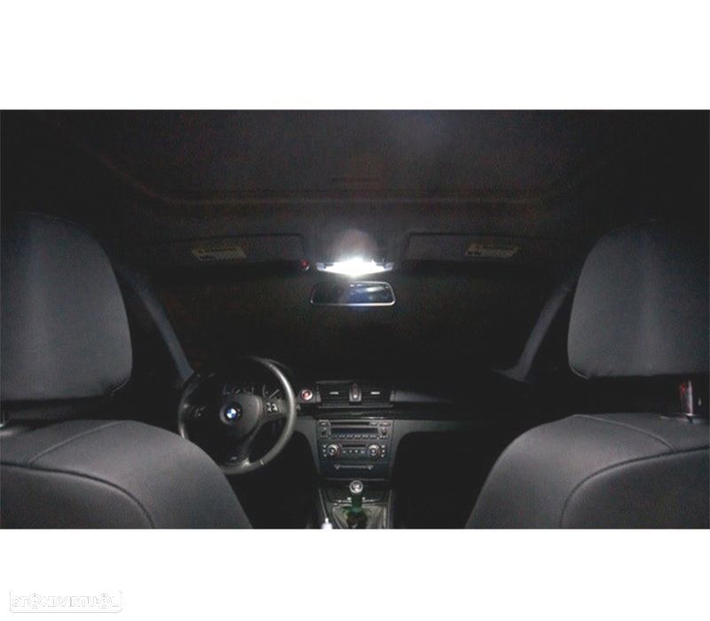 KIT COMPLETO DE 8 LÂMPADAS LED INTERIOR PARA BMW 1 SERIE F20 F21 116I 118I 120I 120D 125D 125I M135 - 2