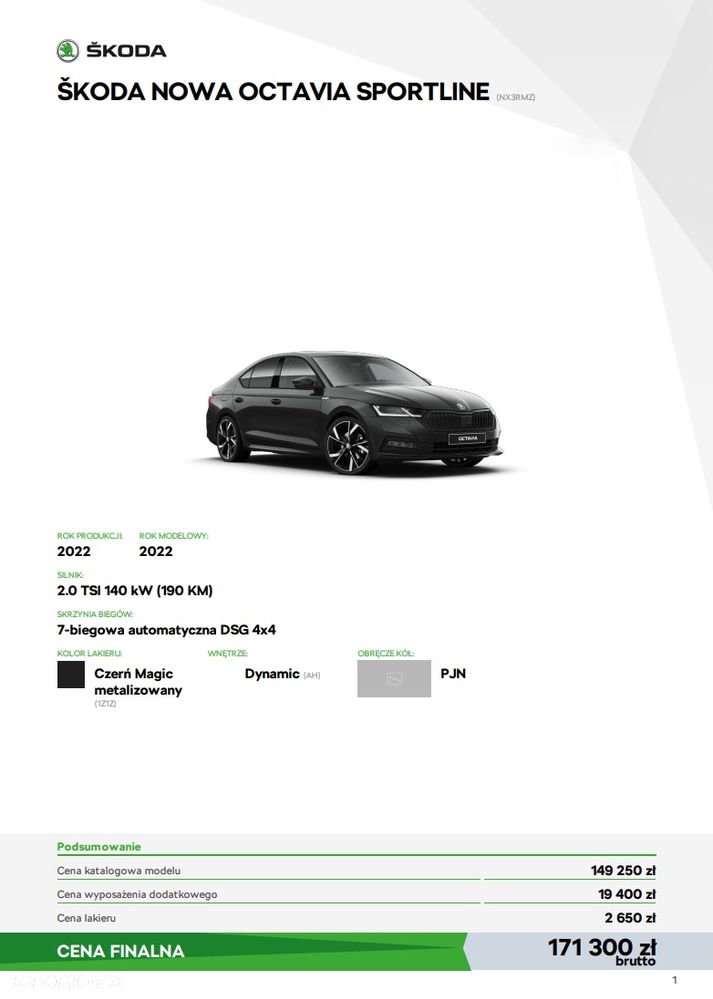 Skoda Octavia 2.0 TSI 4x4 Sportline DSG - 21