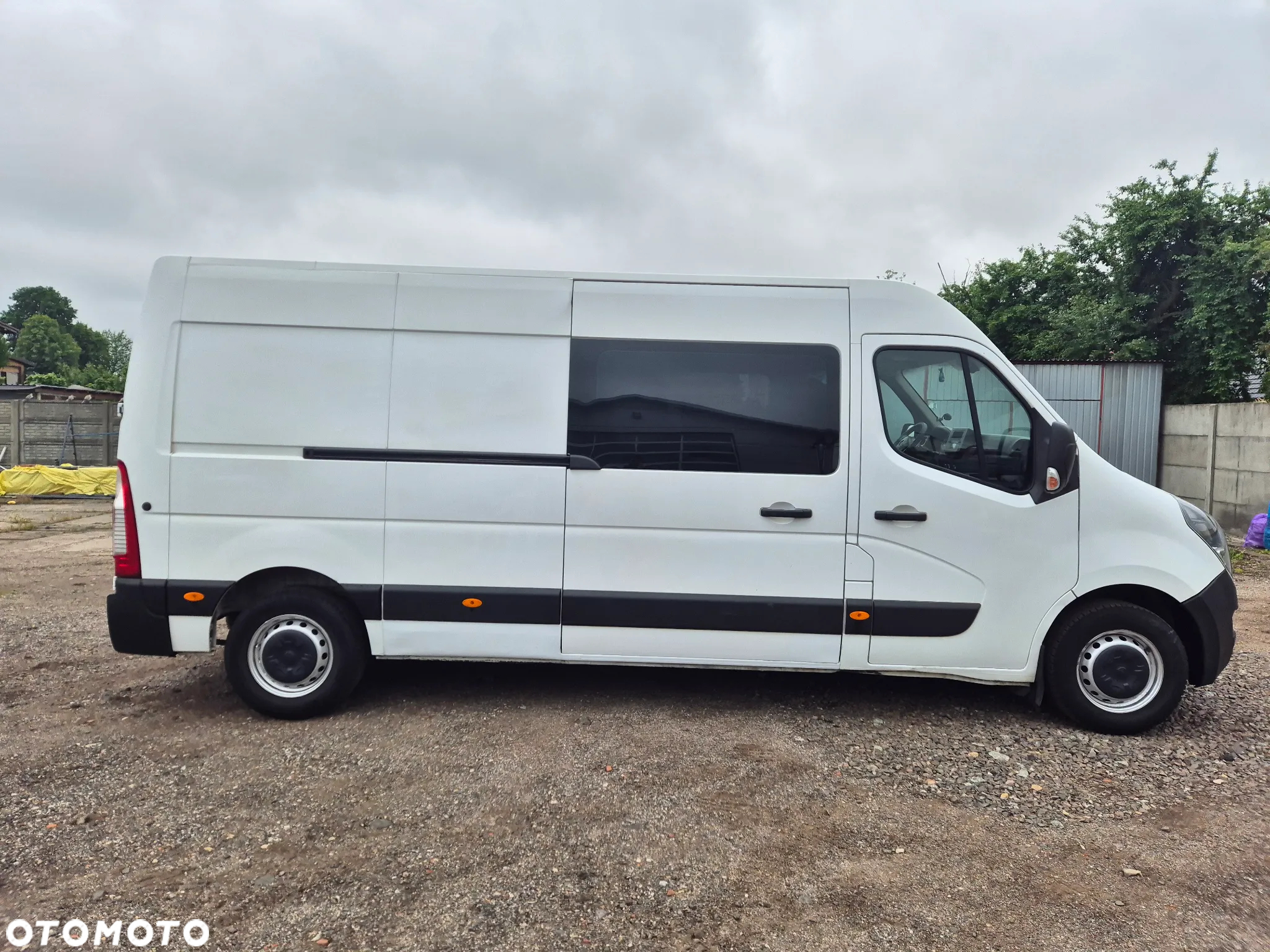 Opel MOVANO BRYGADÓWKA BRYGADOWY 7 OSOB 2.3 180KM L3H2 BLASZAK MAX MAXI KLIMATYZACJA SALON PL BEZWYPADKOWY ZADBANY SERWISOWANY ASO FV23% MASTER 7 MIEJSC DOKA DUBEL KABINA - 12