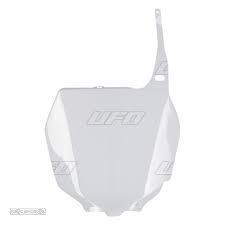 porta numero dianteiro ufo branco suzuki rm / rm-z - 1