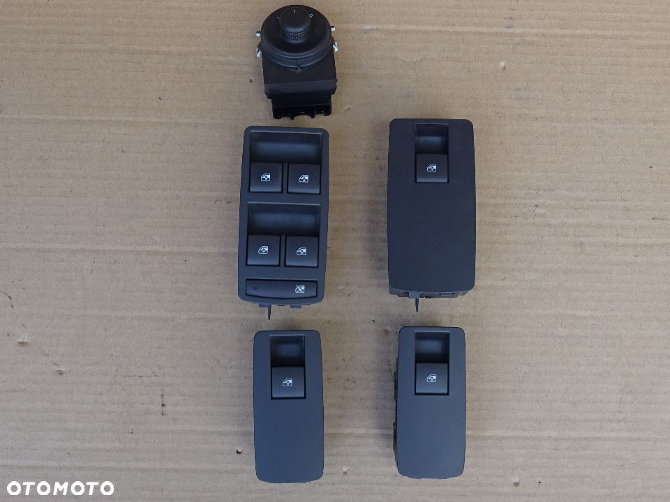 PANEL PRZEŁĄCZNIK SZYBY DRZWI TYŁ PRZÓD OPEL INSIGNIA ASTRA J ZAFIRA C BRĄZOWY - 2