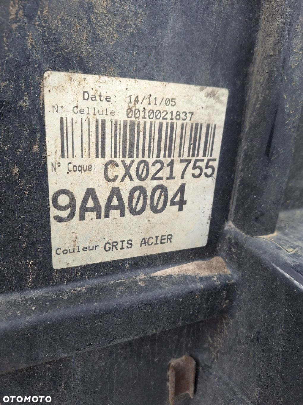 AIXAM A741 A721 GRIS ACIER DRZWI PRAWE SZARE A.741 - 8