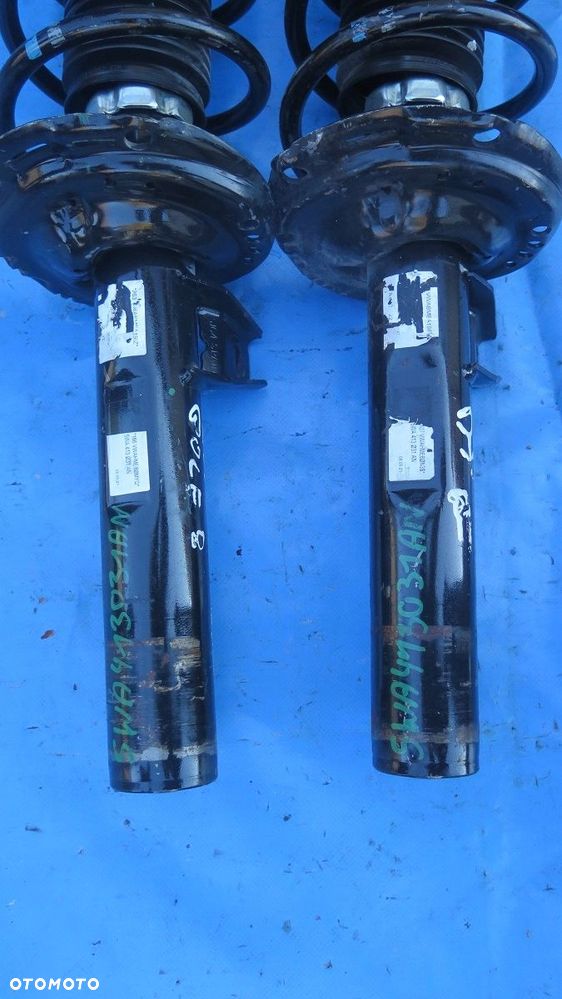 Amortyzator Sprężyna Przód Przedni Prawy lub Lewy VW SKODA AUDI SEAT 5WA413031A - 2