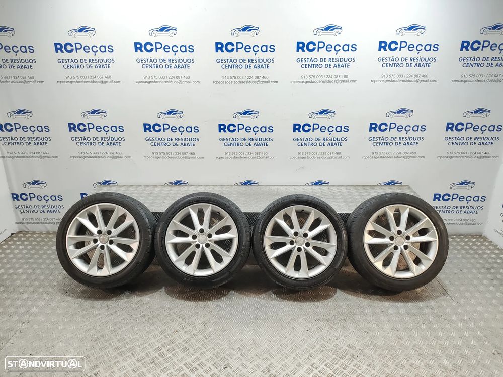 Conjunto de jantes 16 originais Seat Ibiza IV 6J Facelift FR 7J ET43 5x100 - 9