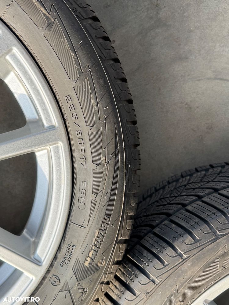 Vând jante originale BMW G20-21 pe 17” cu anvelope de iarnă ca noi - 10