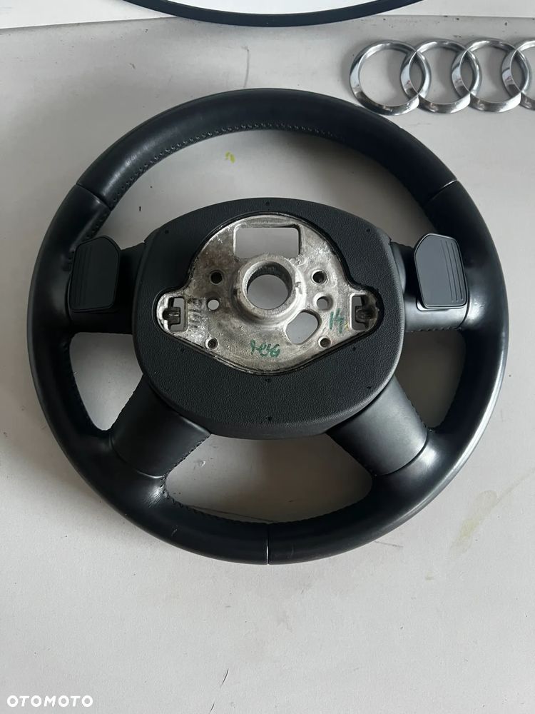 KIEROWNICA SKÓRA ŁOPATKI 8U0419091C AUDI Q3 8U A3 8V A4 8K Q5 8R Q7 4L * - 5