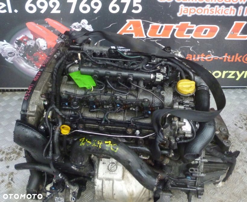 SILNIK KOMPLETNY OPEL ASTRA 1.9 CDTI 150KM Z19DTH 172 TYS - 1