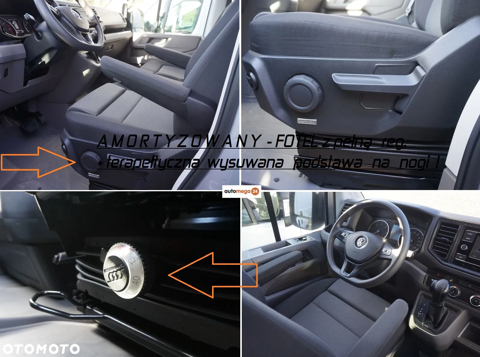 Volkswagen CRAFTER MAXI LONG AUTOMAT DSG8 2.0TDI 177KM Salon Polska - 7