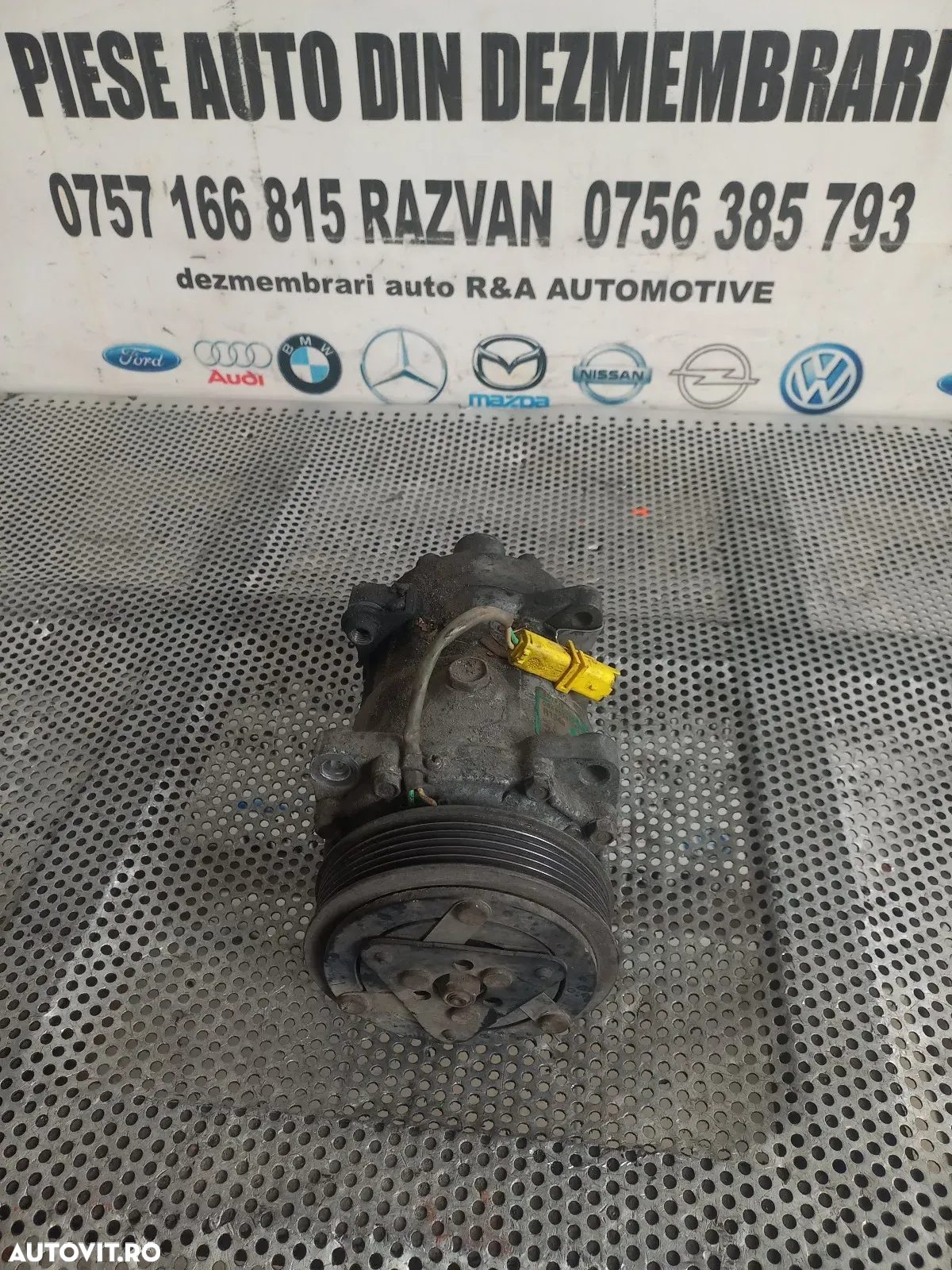Compresor Clima Peugeot 307 406 206 Expert Citroen C5 Jumpy Jumper Boxer 2.0 Hdi Cod  Motor RHR RHY - 7