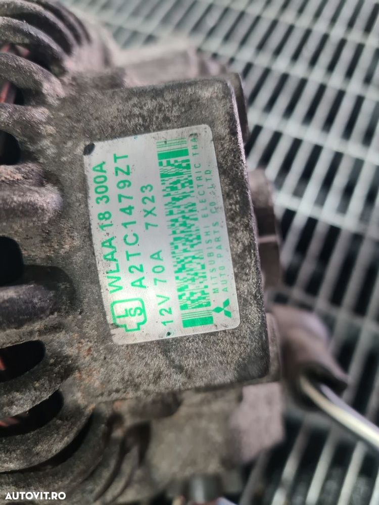 Alternator Mazda BT - 50 2.5 D 2006 - 2008 143CP 2499CC WLAA (907) Diesel WLAA18300A - 6