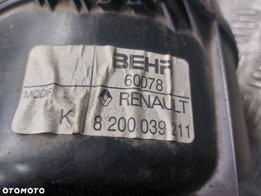 DMUCHAWA WENTYLATOR NAWIEWU + REZYSTOR RENAULT KANGOO I FL 9174550017 - 7