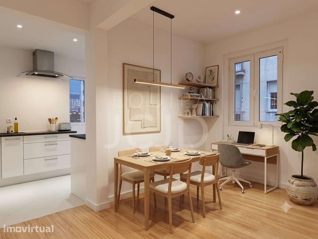 Apartamento T2+1 em Campo de Ourique | Junto às Amoreiras e ao Metr... - Grande imagem: 5/36