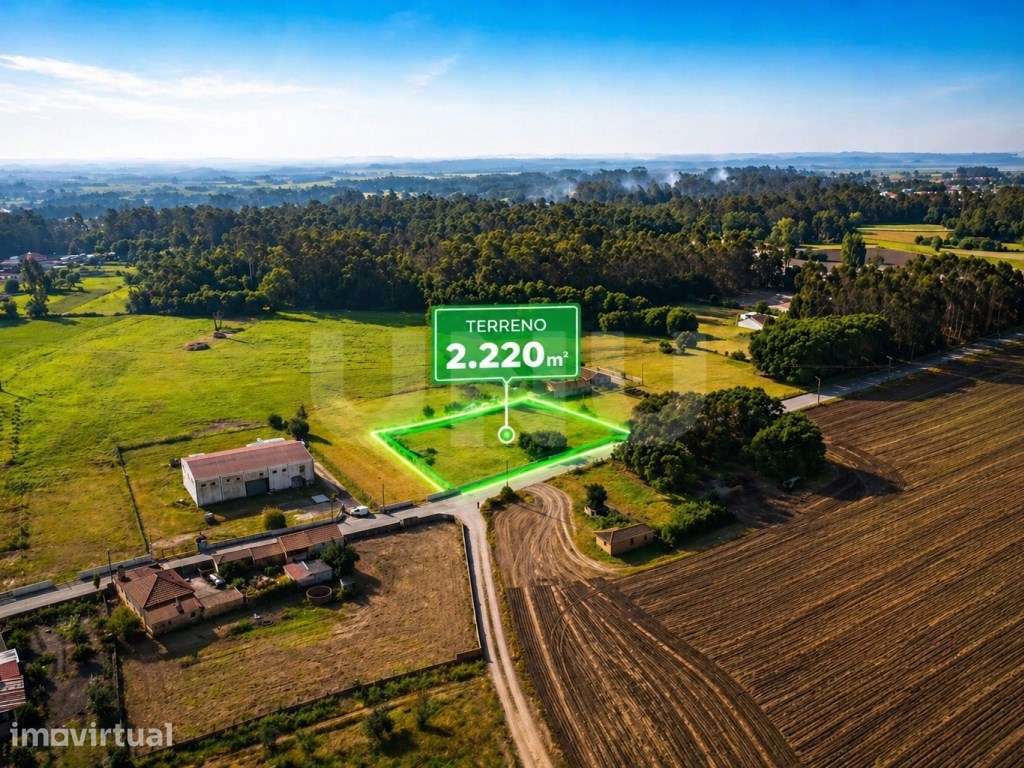 Terreno Urbanizável com 2.220 m2 - Estarreja, Aveiro - Grande imagem: 3/10