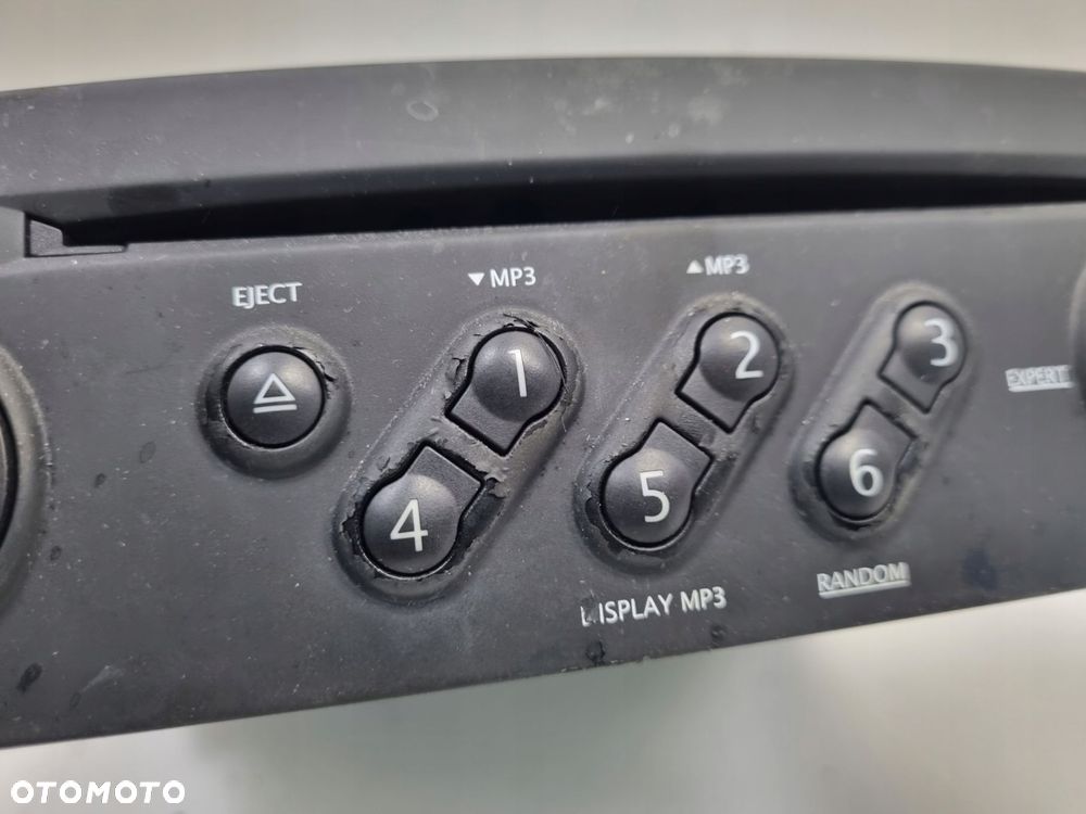 RADIO Renault Megane II Scenic II 8200633637 8200633637A Radioodtwarzacz CD - 4