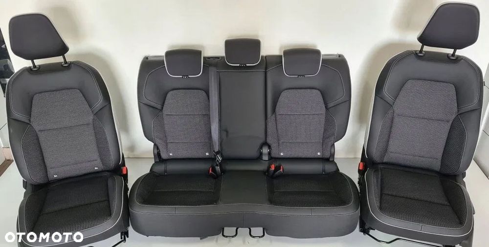 FOTELE KANAPA PÓŁSKÓRA KPL. CAPTUR II NOWE - 5