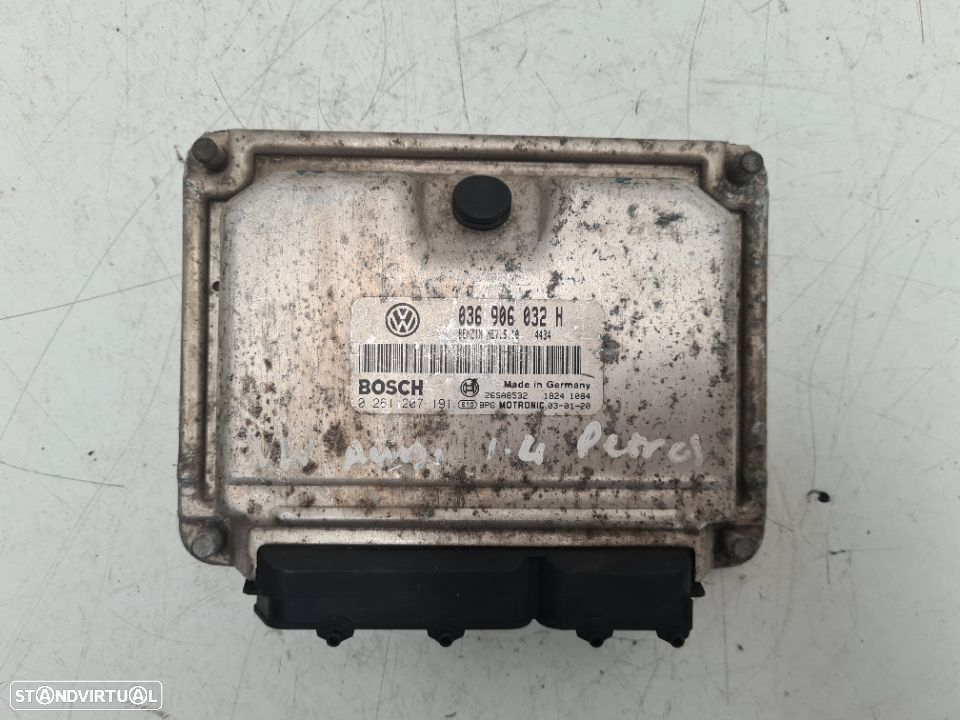 CENTRALINA BOSCH ORIGINAL 036906032H 0261207191 SEAT LEON 1M 1.4i 16V 75CV BCA - 2