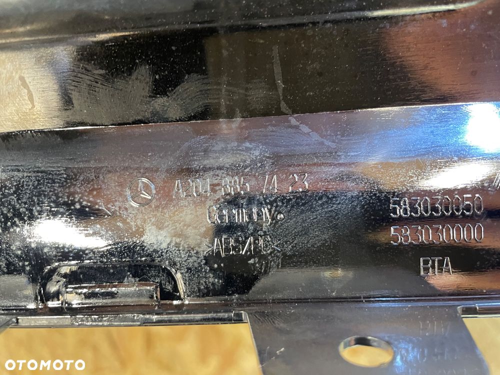 Dyfuzor tylnego zderzaka mercedes glk 204 - 3