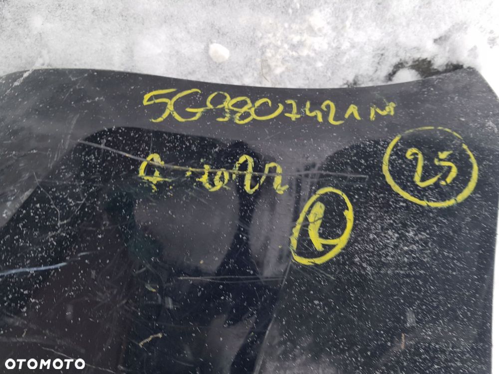 vw golf 7 lift kombi zderzak tył 5g9807421m - 8