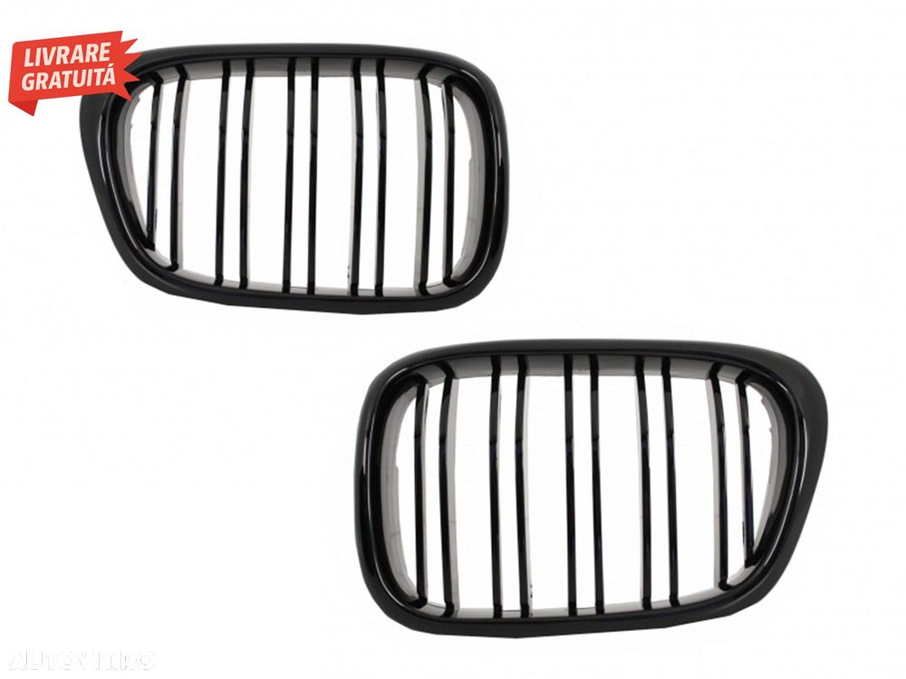 Bara Fata BMW E39 Seria 5 (1995-2003) cu Proiectoare Lumini de Ceata si Grile Cent- livrare gratuita - 8