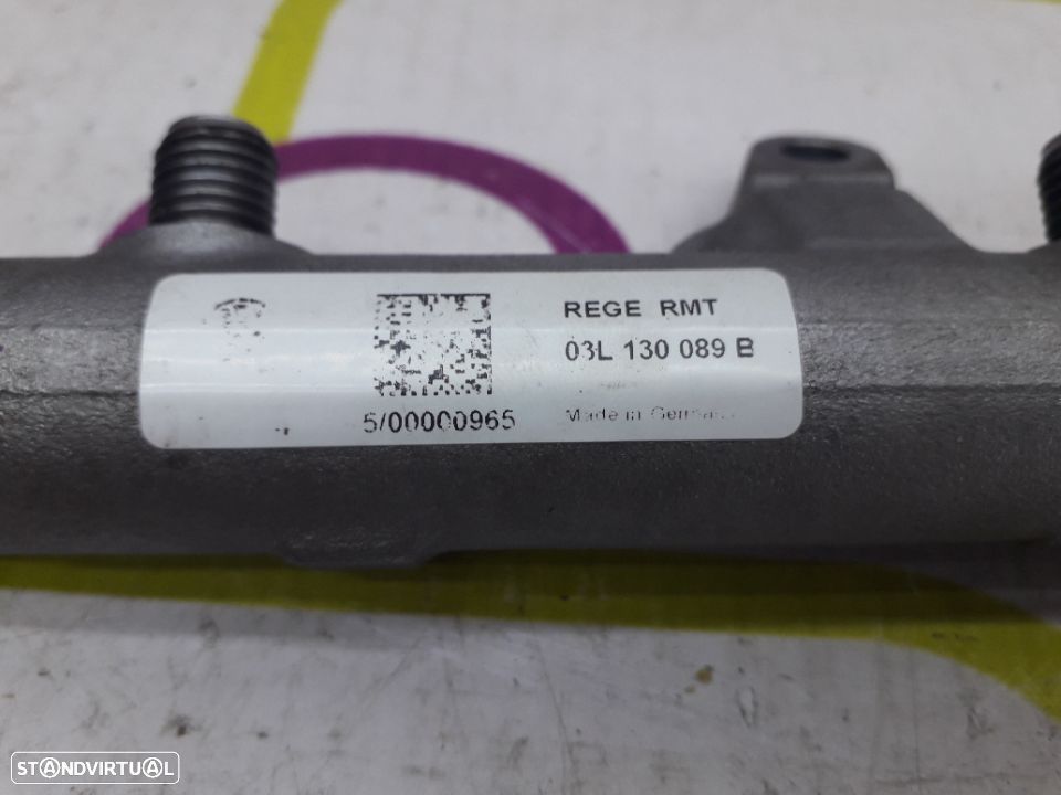 Régua de Injecção Volkswagen Polo V 1.6 TDi 90Cv de 2010 - Ref : 03L130089B - NO150014 - 5