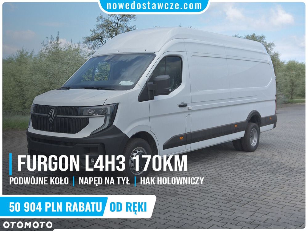 Renault Master FURGON L4H3 170KM | Podwójne Koło - 2