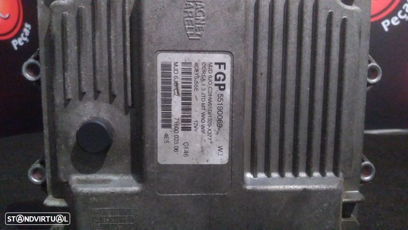 Centralina Do Motor Opel Corsa C (X01) - 2