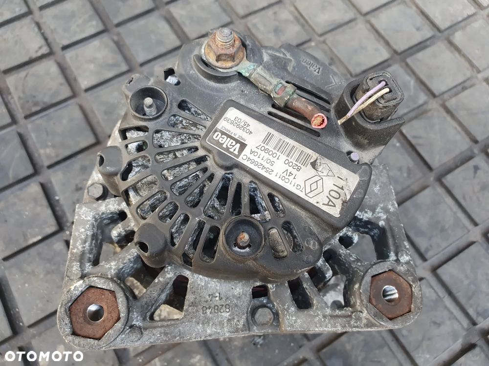 ALTERNATOR RENAULT MEGANE II 8200100907 TG11C011 1.4  1.6 16V 98KM - 3