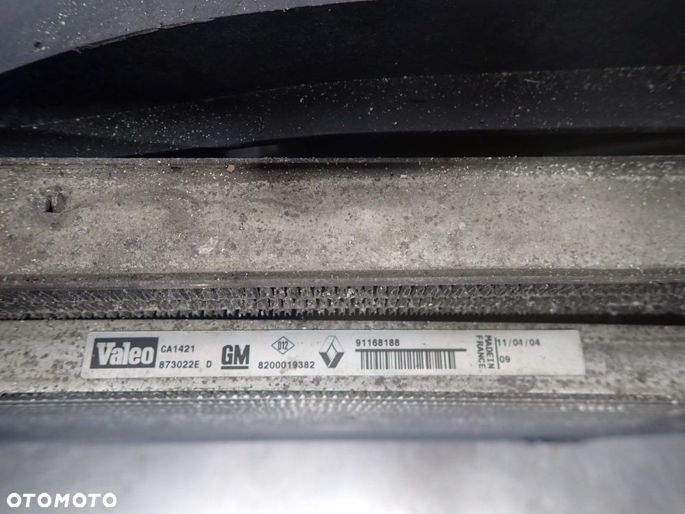 ZESTAW CHŁODNIC WENTYLATOR OPEL VIVARO A 2.5 8200019382 - 3