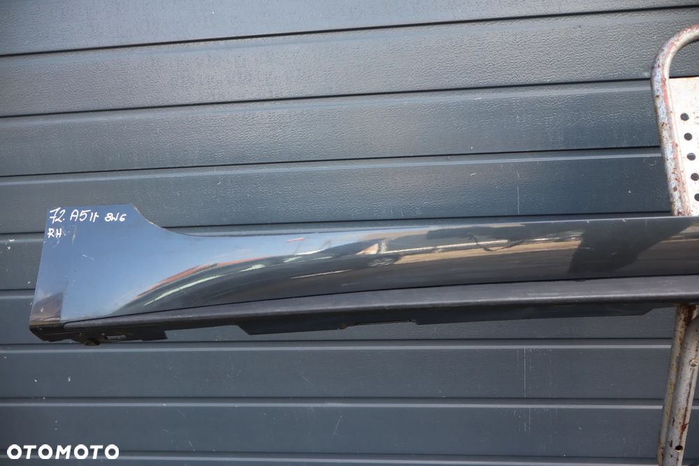 LISTWA NAKŁADKA PROGOWA PRÓG PRAWA AUDI A5 II 8W8 SPORTBACK 8W8853860A 2016 - 4