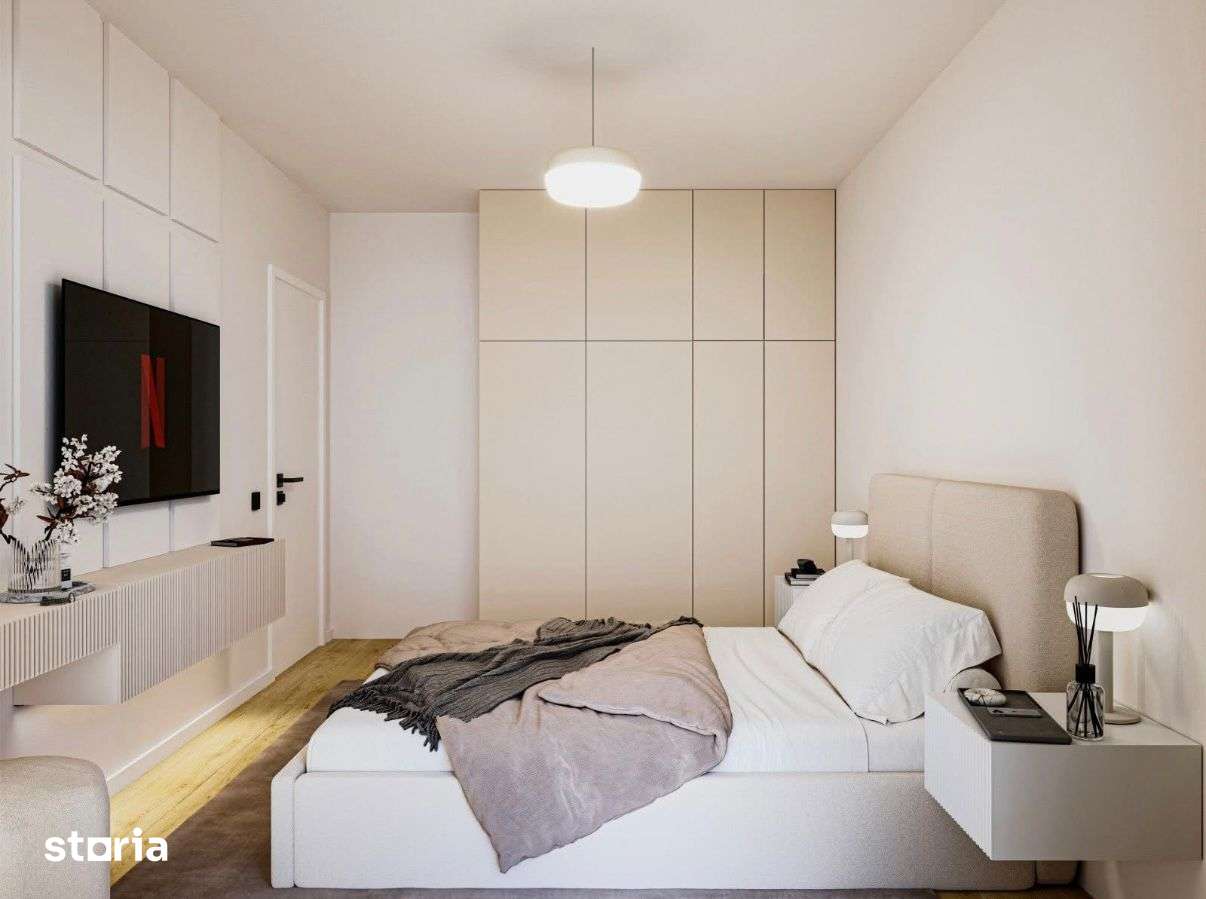 APARTAMENT CU 2 CAMERE,ETAJ INTERMEDIAR,ZONA VIVO — fotografia 3