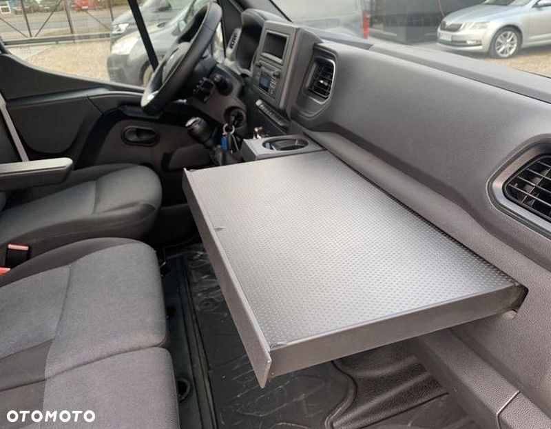 Renault MASTER MAXI VAN L3H2 MOCNY SILNIK 2.3DCI Bez-BiTurbo! Rozrząd na ŁAŃCUCHU, Pełna zabudowa paki, Zawiasy drzwi tył 270' DMC3.5t Duża ładowność 1301Kg, Homologacja VAT-1, Parktroniki, Minibar, Stolik EasyLife, Lustro WideView, Oświetlenie LED, Tempomat, Halogeny, Pakiet Chrom Design, Grafitowe wnętrze, SERWIS ASO! - 12