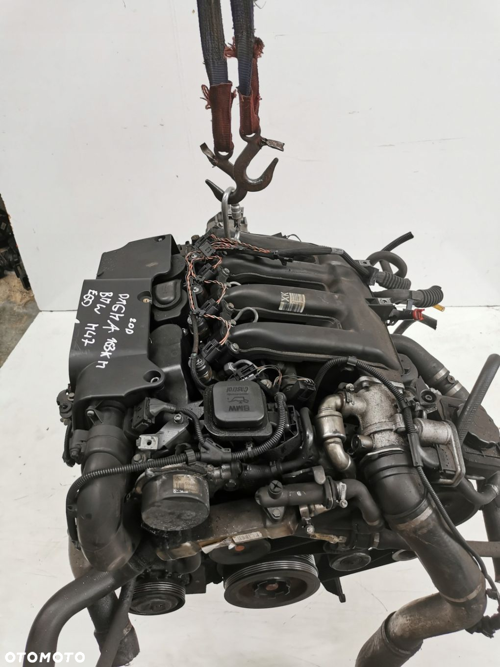 SILNIK KOMPLETNY BMW 5 E60 E61 2.0D M47D20 - 5